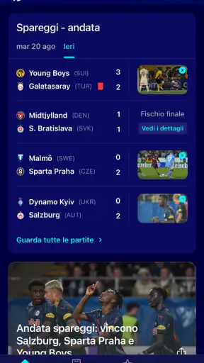 Champions League Ufficiale screenshot