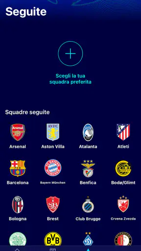 Champions League Ufficiale screenshot