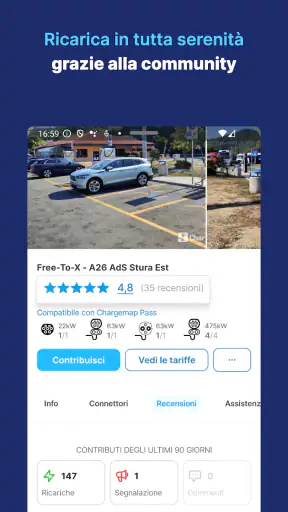 Chargemap - Punti di ricarica screenshot