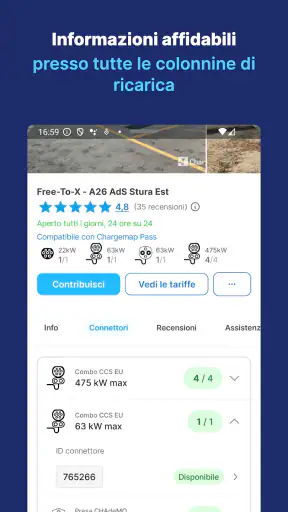 Chargemap - Punti di ricarica screenshot