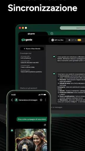 Chatbot AI Italiano - Genie IA screenshot
