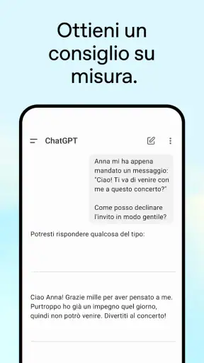 ChatGPT screenshot