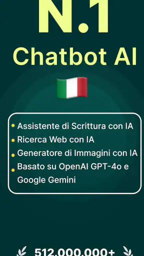 Сhatbot IA in italiano - Nova screenshot