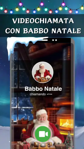 chiamata babbo natale italiano screenshot