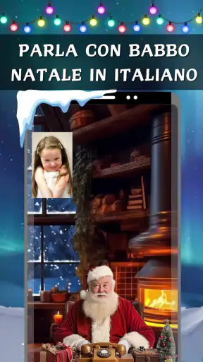 chiamata babbo natale italiano screenshot