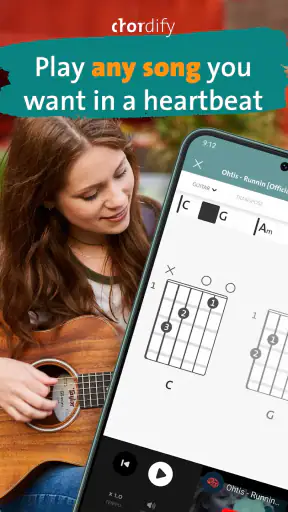 Chordify - Accordi di canzoni screenshot