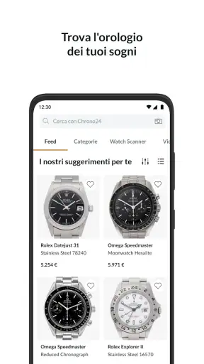Chrono24 | Orologi di lusso screenshot