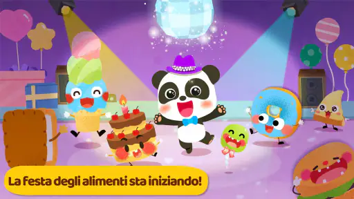 Cibo in festa con Baby Panda screenshot