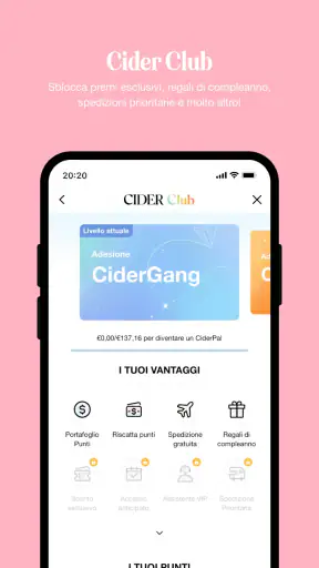 CIDER - Abbigliamento e Moda screenshot