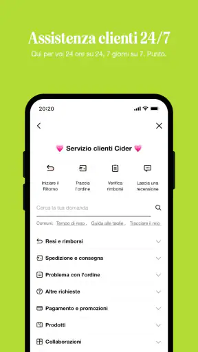 CIDER - Abbigliamento e Moda screenshot