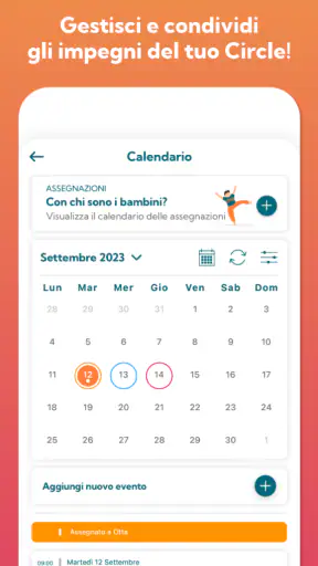 Circle in family screenshot