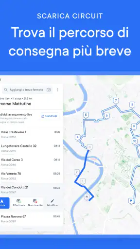 Circuit Route Planner screenshot