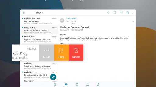 Citrix Secure Mail screenshot