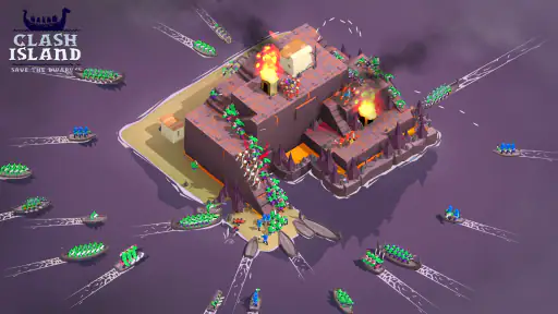 Clash Island: salva i nani screenshot