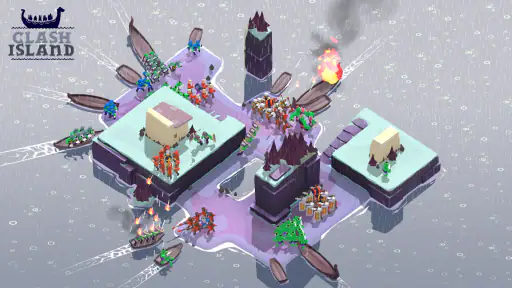 Clash Island: salva i nani screenshot