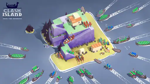 Clash Island: salva i nani screenshot