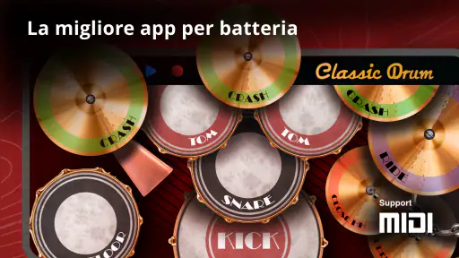 Classic Drum: batteria screenshot