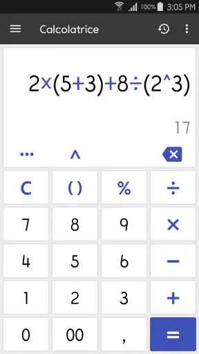ClevCalc - Calcolatrice screenshot