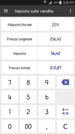 ClevCalc - Calcolatrice screenshot