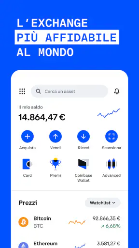 Coinbase: Compra BTC e Cripto screenshot