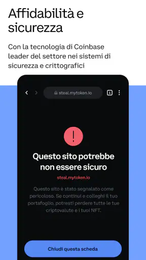 Coinbase Wallet: NFT e cripto screenshot