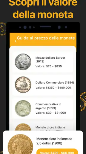 CoinSnap - Guida ai valori screenshot