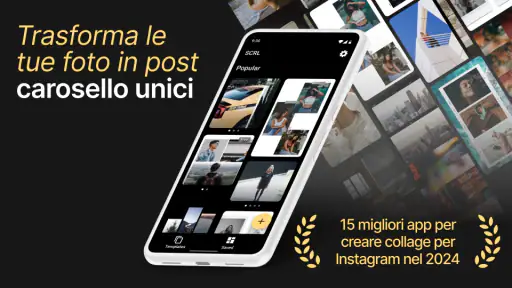 Collage foto e modelli: SCRL screenshot