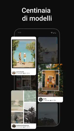 Collage foto e modelli: SCRL screenshot