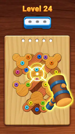 Color Wood Screw screenshot