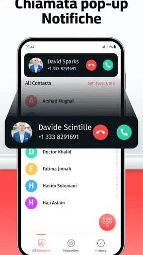 Combinatore telefonico screenshot