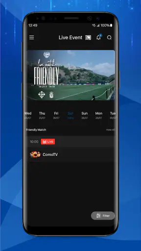 Como TV screenshot