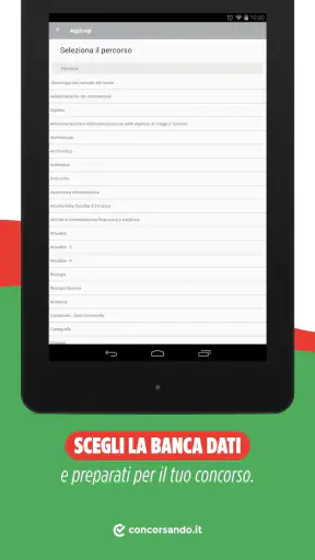 Concorsando.it Quiz concorsi screenshot