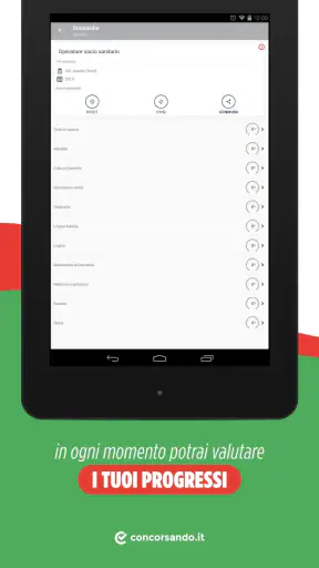 Concorsando.it Quiz concorsi screenshot