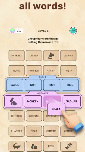 Connect Word: Association Game screenshot