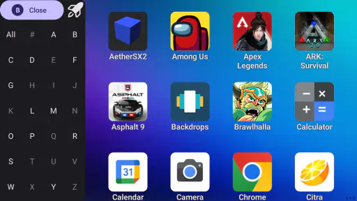 Console Launcher screenshot