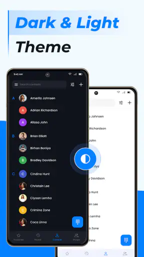 Contacts screenshot