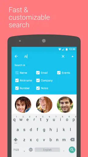 Contacts+ | Rubrica & Telefono screenshot