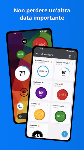Conto alla Rovescia con Widget screenshot