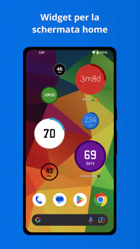 Conto alla Rovescia con Widget screenshot