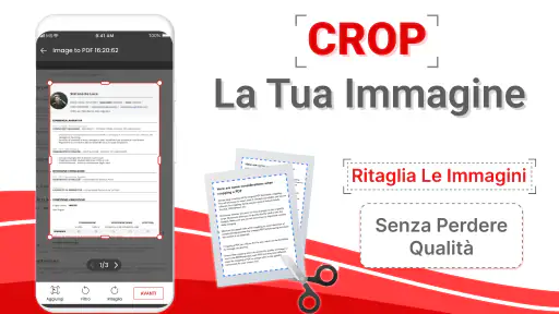 Converti immagine in PDF screenshot