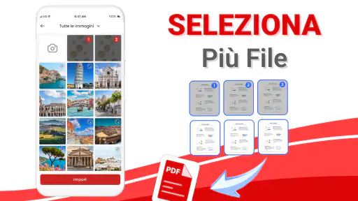 Converti immagine in PDF screenshot