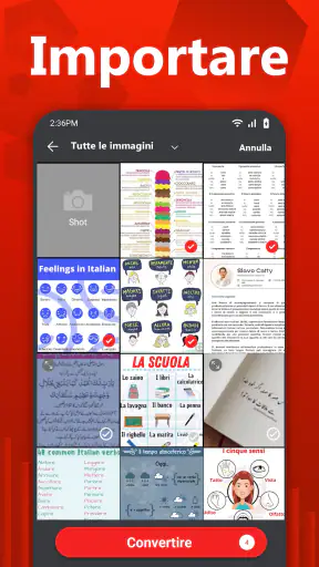 Convertitore PDF - Foto in PDF screenshot