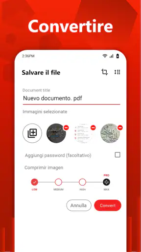 Convertitore PDF - Foto in PDF screenshot