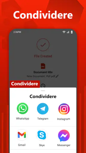 Convertitore PDF - Foto in PDF screenshot