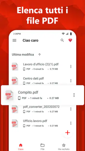 Convertitore PDF - Foto in PDF screenshot