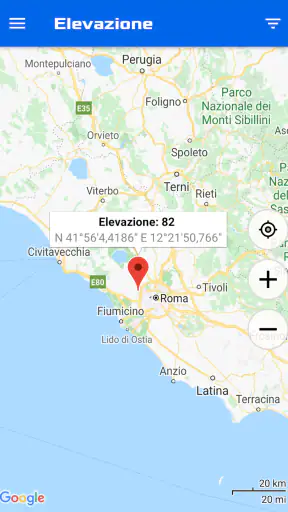 Coordinate GPS Mappa screenshot