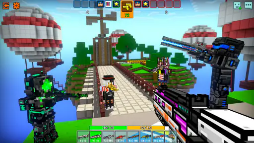 Cops N Robbers:Pixel Craft Gun screenshot