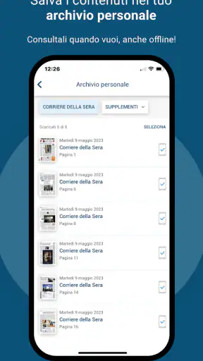 Corriere della Sera - Edicola screenshot