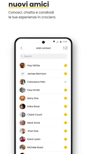 Costa Crociere screenshot
