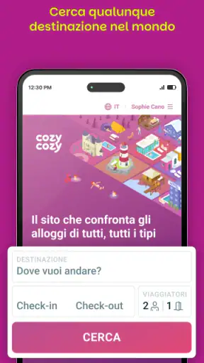 Cozycozy: Tutti gli alloggi screenshot